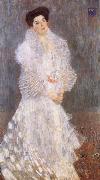 Gustav Klimt Portrait of Hermine Gallia France oil painting artist